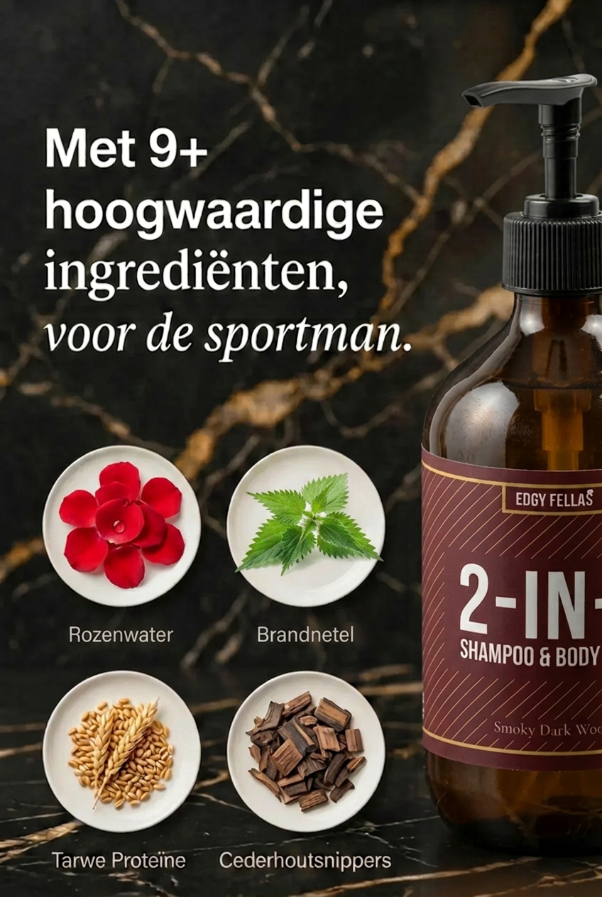 Smoky Dark Wood 2-in-1 | 490ML
